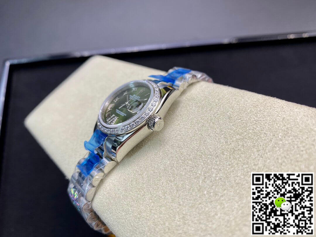 Rolex Datejust 28MM BP Factory Diamond-set Green Dial