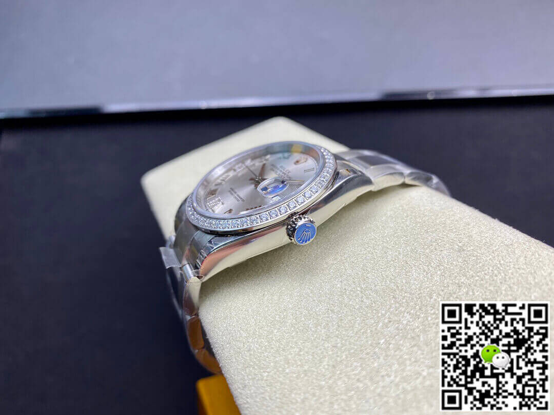 Rolex Datejust M126284RBR-0022 EW Factory Diamond-set Bezel
