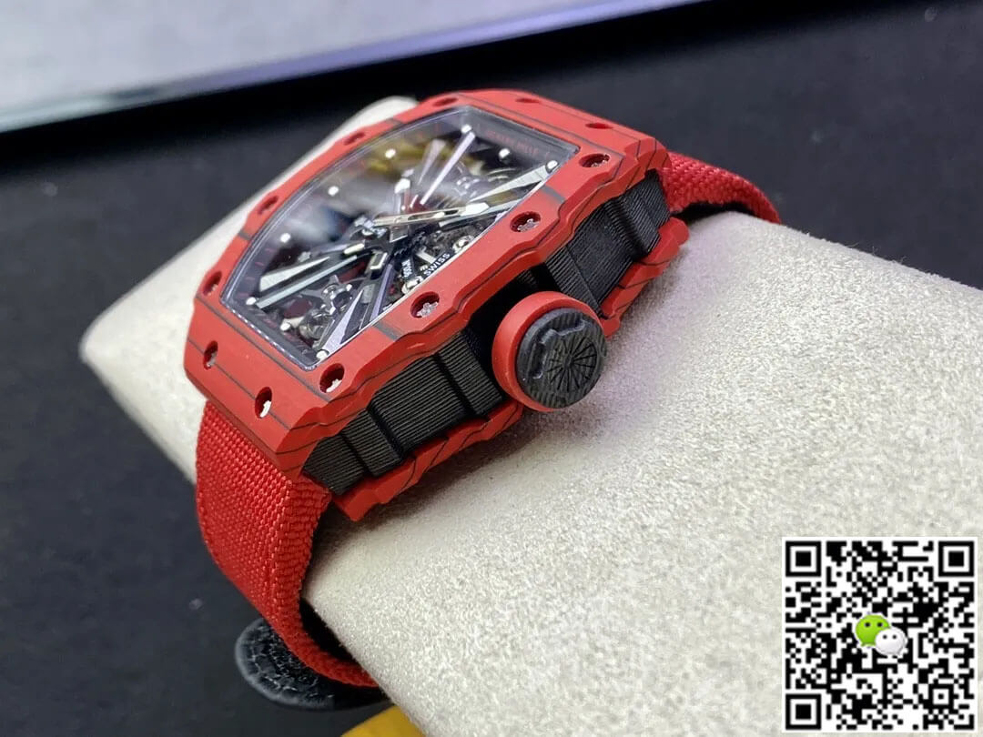 Richard Mille RM12-01 Tourbillon RM Factory Red Carbon Fiber Case