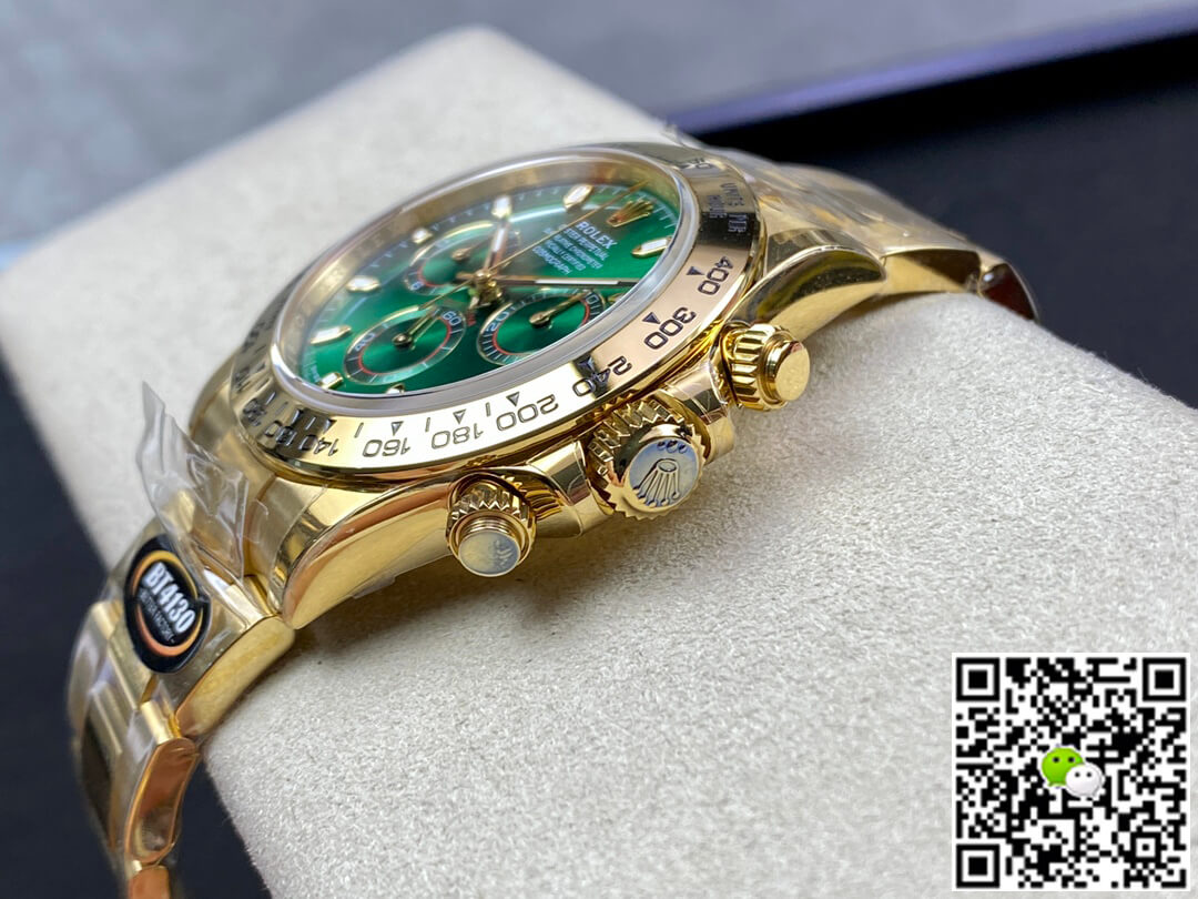 Rolex Daytona M116508-0013 BT Factory Yellow Gold Green Dial