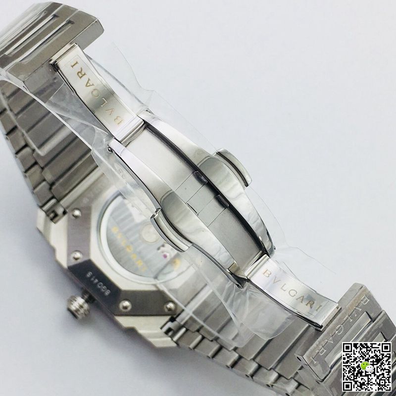 Bvlgari Octo 102105 BGO38C3SSD BV Factory Blue Dial