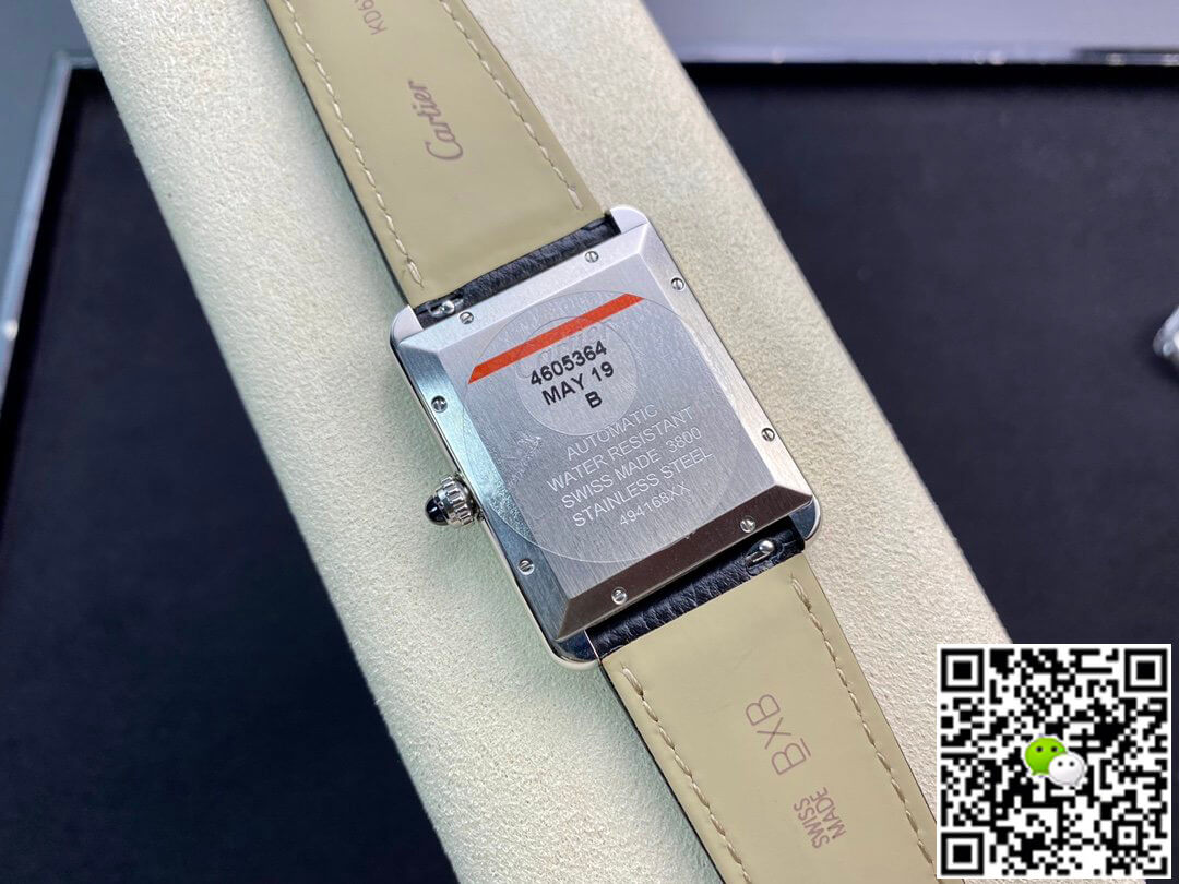 Cartier Tank WSTA0029 AF Factory White Dial