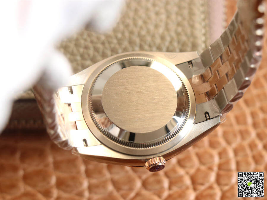 Rolex Datejust M126231-0027 EW Factory Diamonds Rose Gold Dial