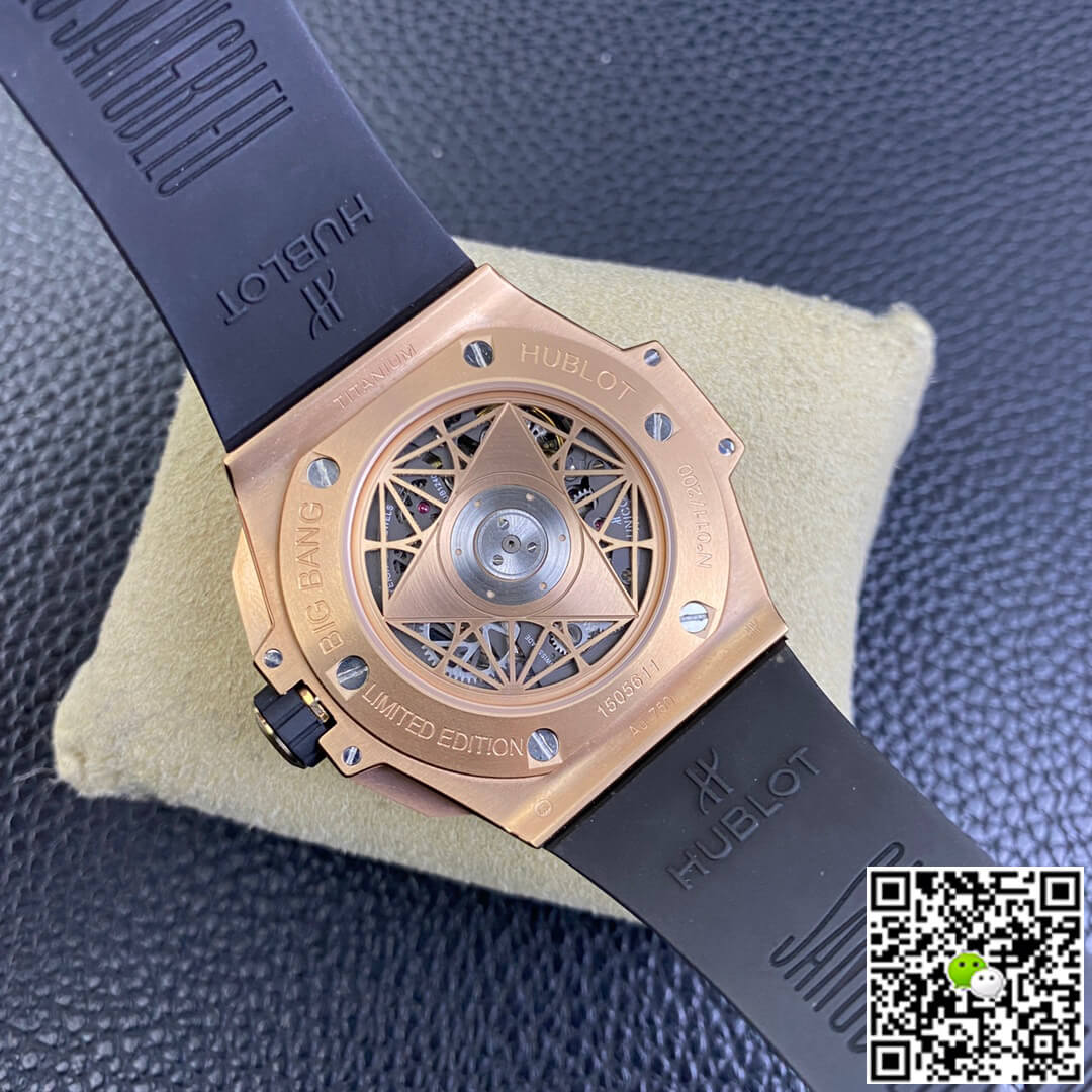 Hublot Big Bang Sang Bleu II 418.OX.1108.RX.MXM19 BB Factory Rubber Strap