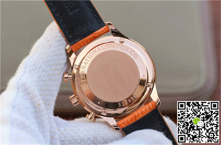 IWC Portuguese ZF Factory Orange Cowhide Strap