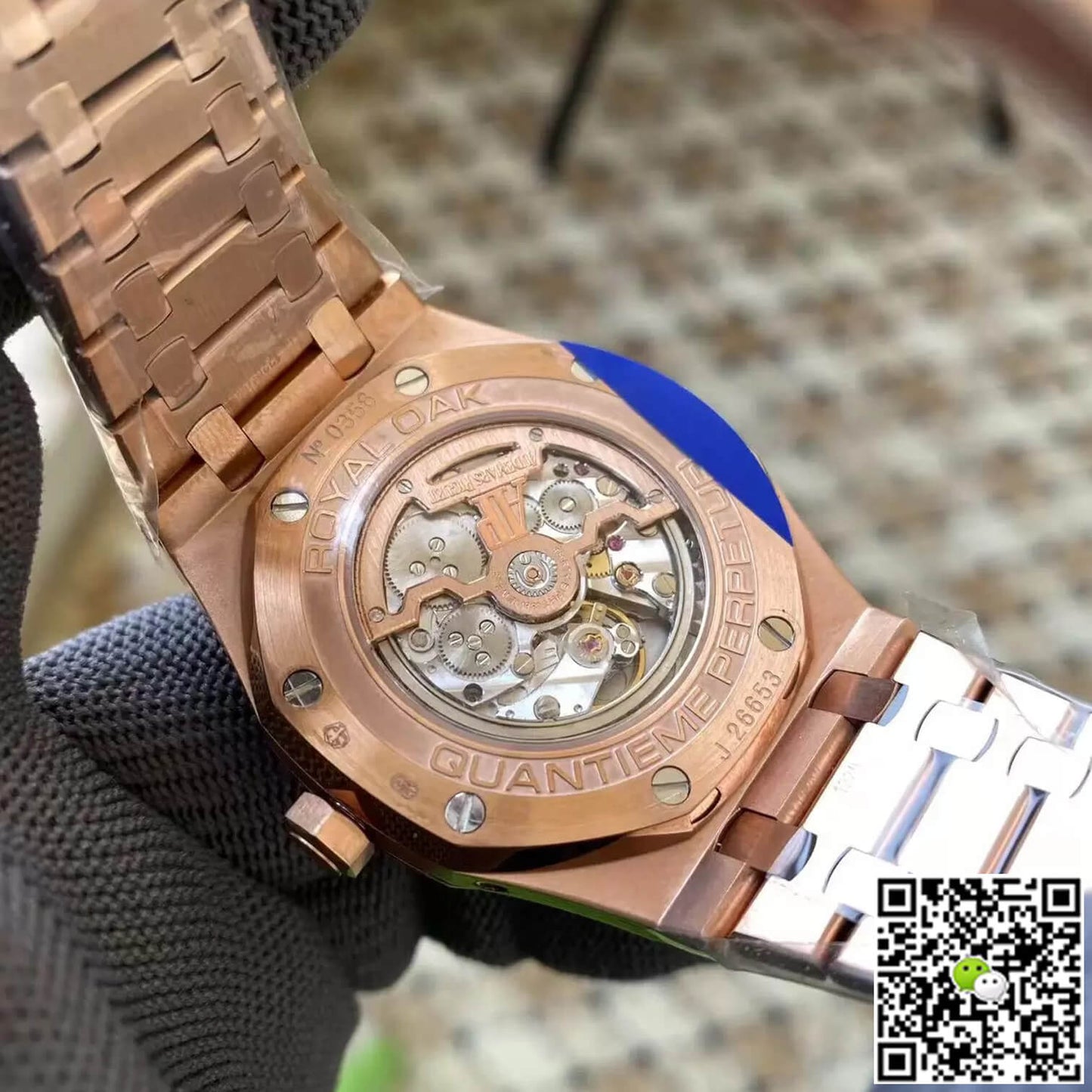Audemars Piguet Royal Oak 26584OR.OO.1220OR.01 APS Factory Gold Dial