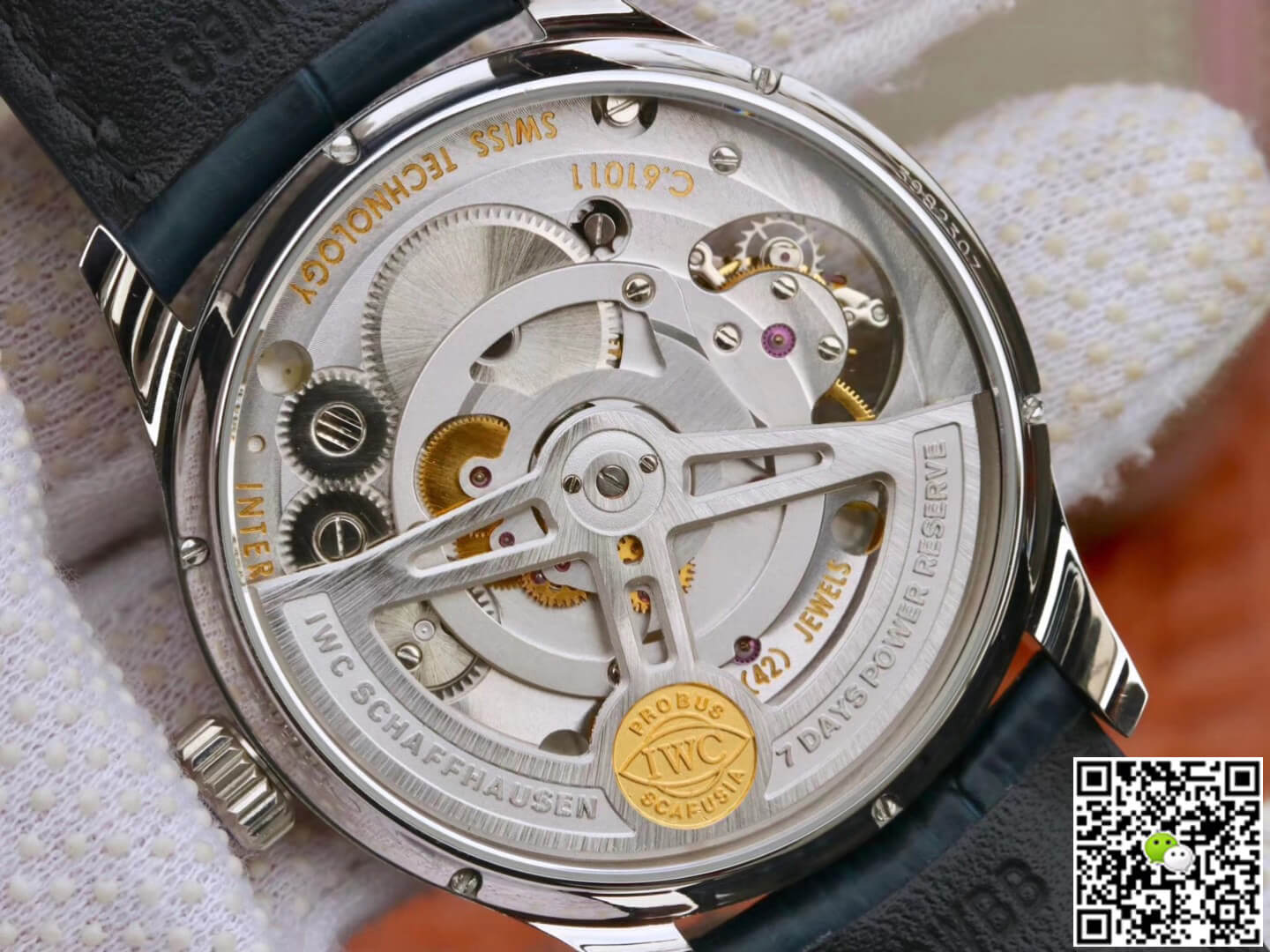 IWC Portuguese Tourbillon ZF Factory Stainless Steel White Dial