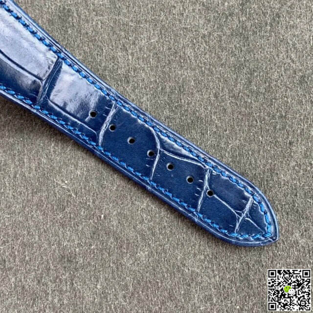 Patek Philippe Nautilus 5726/1A-014 GR Factory Blue Leather Strap
