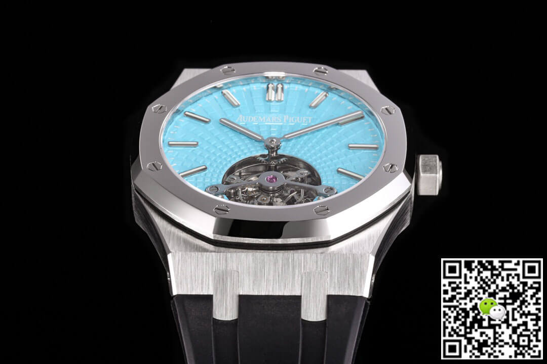 Audemars Piguet Royal Oak Tourbillon 26530PT.OO.1220PT.01 R8 Factory Rubber Strap