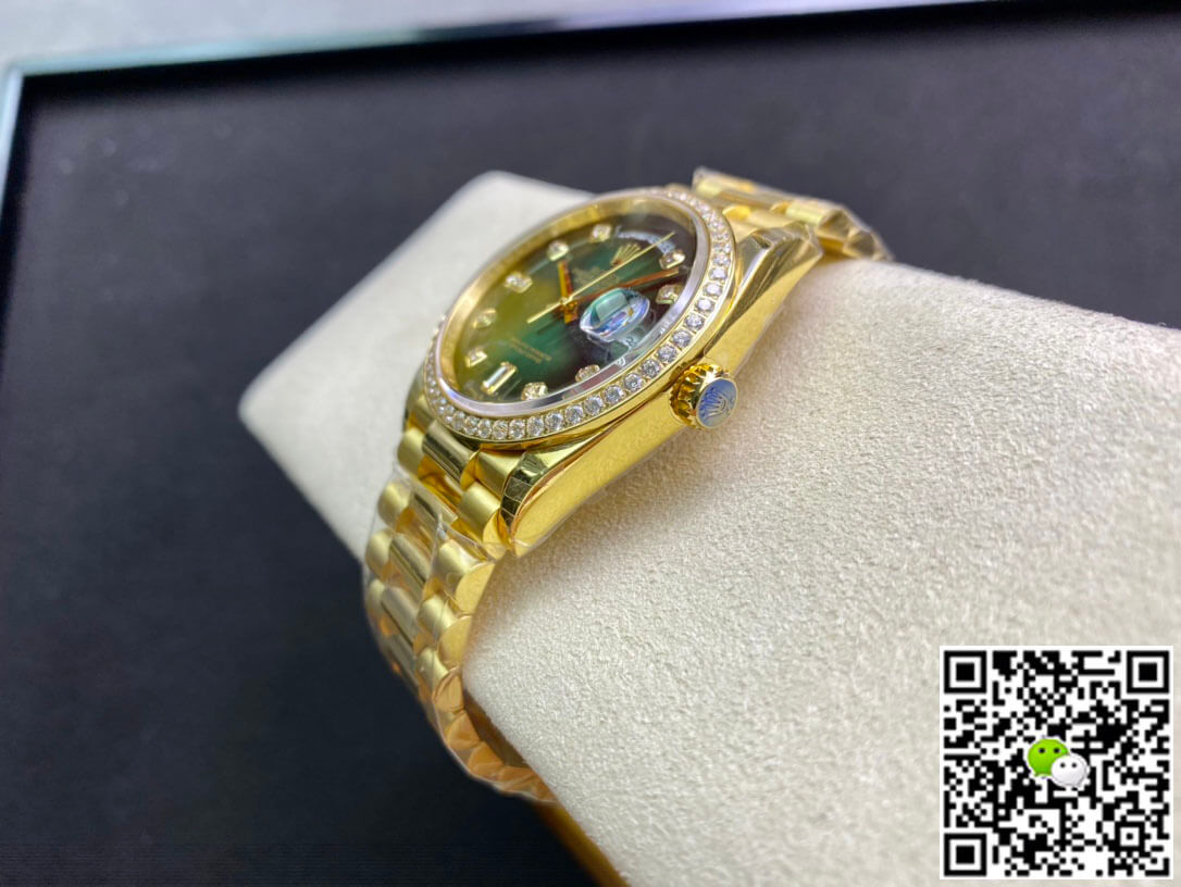 Rolex Day Date M128348RBR-0035 EW Factory Yellow Gold