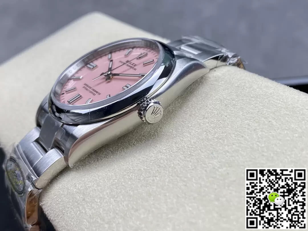 Rolex Oyster Perpetual M126000-0008 36MM Clean Factory Pink Dial