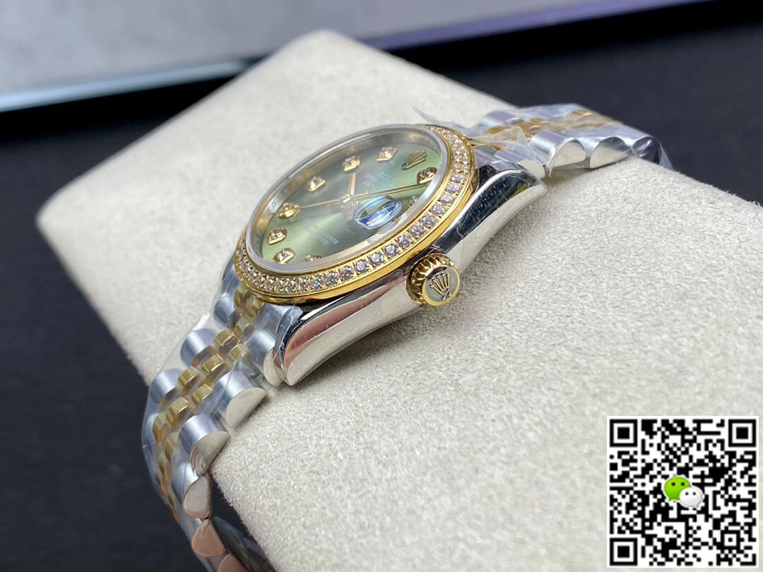 Rolex Datejust M278383RBR-0030 31MM EW Factory Green Dial