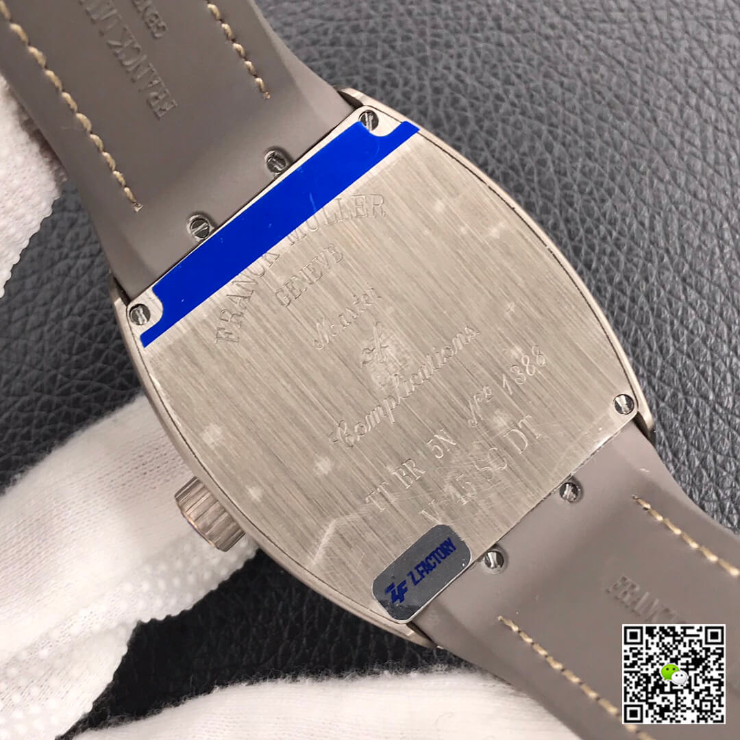 Franck Muller Vanguard V 45 SC DT TT BR 5N ZF Factory Titanium Metal