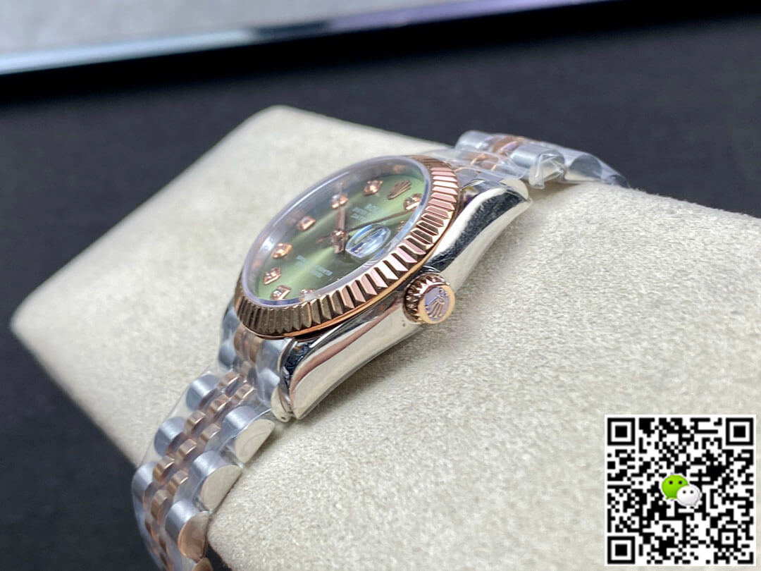 Rolex Datejust 31MM EW Factory Green Dial