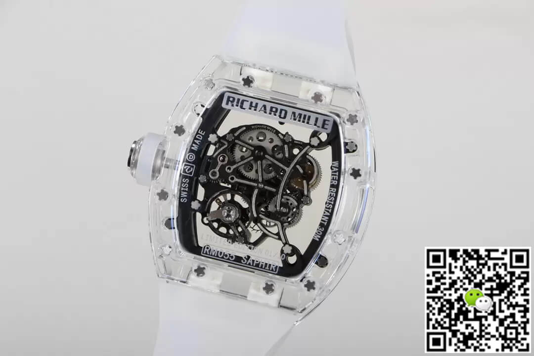 Richard Mille RM055 RM Factory Transparent Skeleton Dial