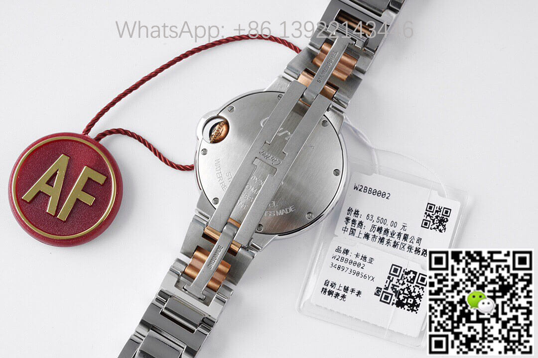 Ballon Bleu De Cartier W6920070 AF Factory Pink Mother-Of-Pearl Dial
