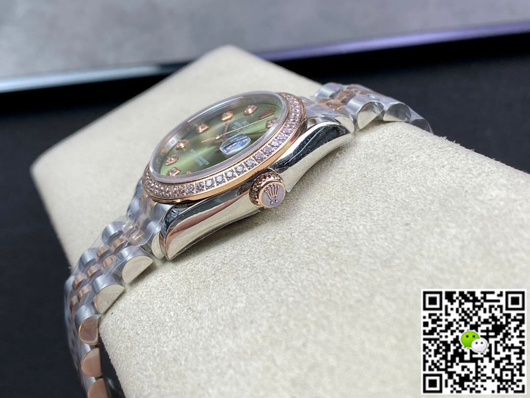 Rolex Datejust 31MM EW Factory Diamond-set Green Dial