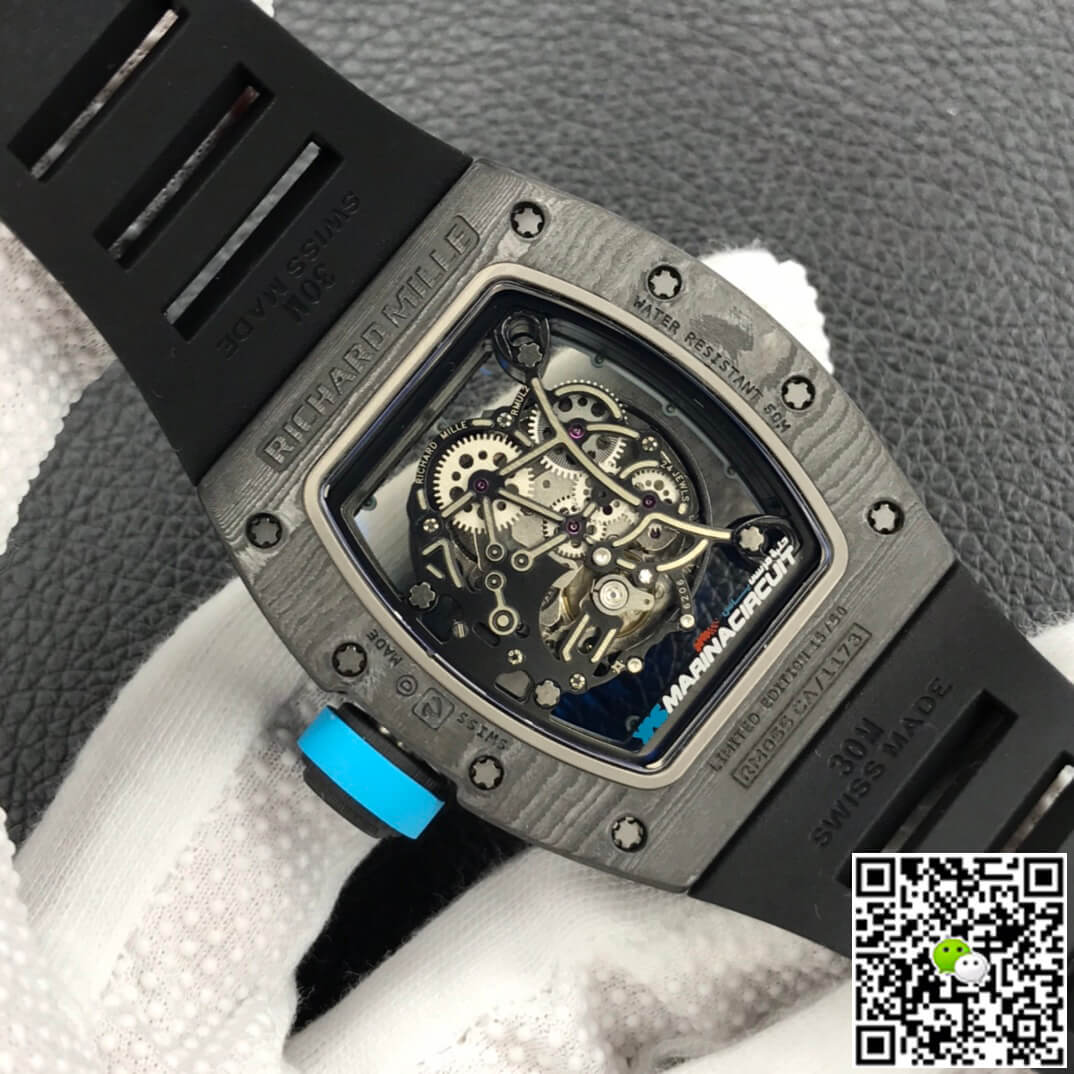 Richard Mille RM055 ZF Factory Carbon Fiber Case