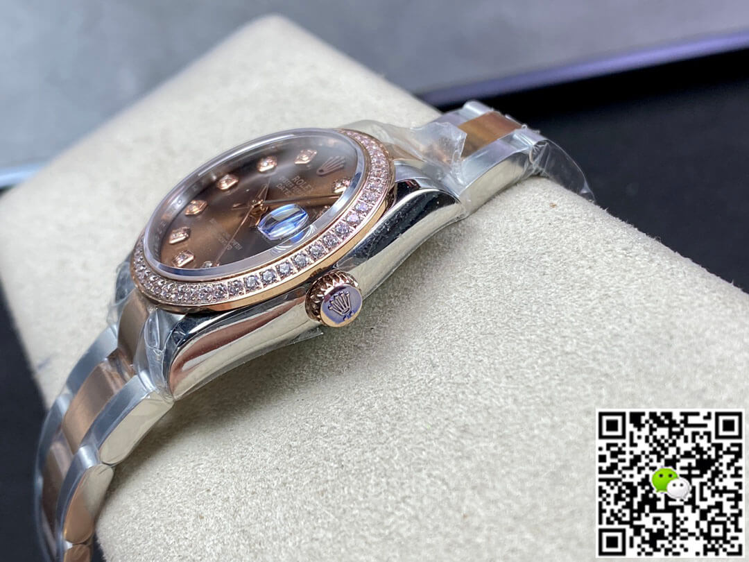 Rolex Datejust M278381RBR-0027 31MM EW Factory Diamond Bezel