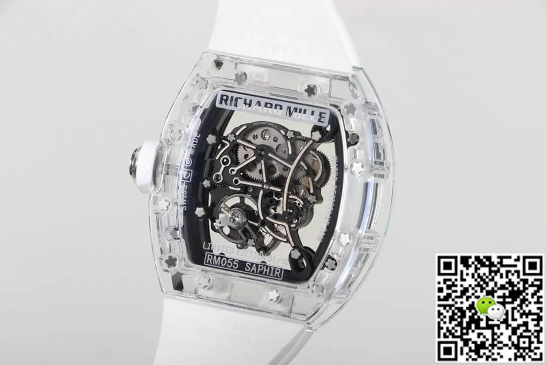 Richard Mille RM055 RM Factory White Strap