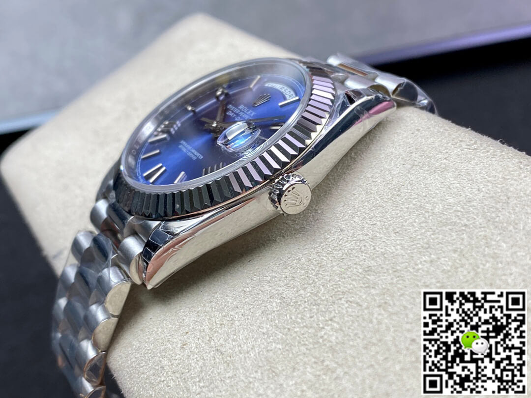 Rolex Day Date M228236-0007 EW Factory Blue Dial