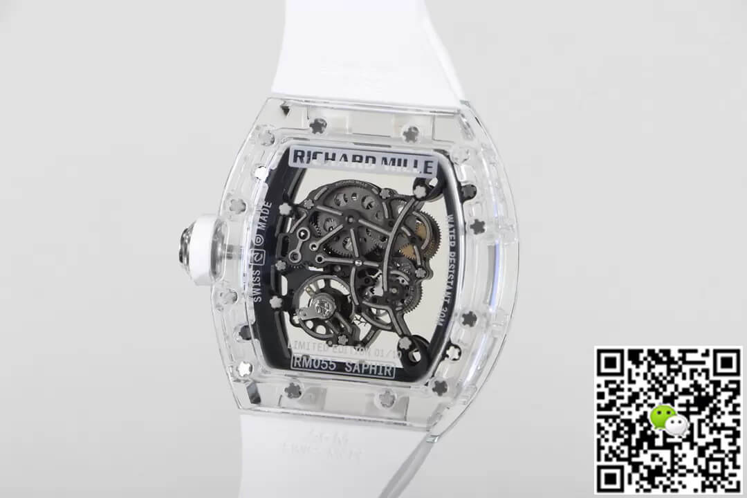 Richard Mille RM055 RM Factory Rubber Strap