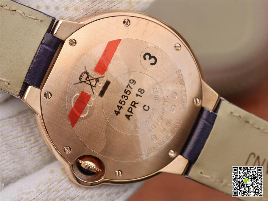 Ballon Bleu De Cartier WE902066 V6 Factory V4 Rose Gold