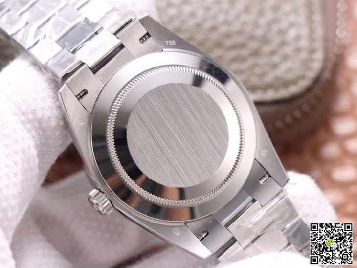 Rolex Day-Date M228349RBR-0001 EW Factory Diamond Silver Dial