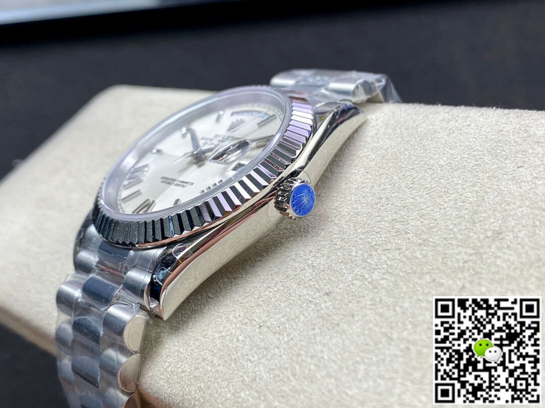 Rolex Day Date 228239-83419 EW Factory Silver Dial