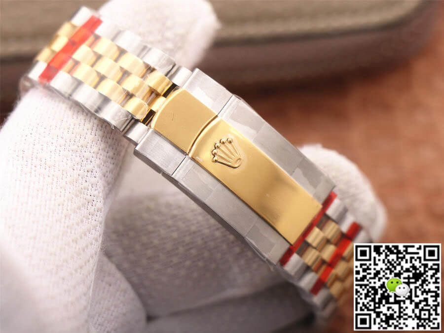 Rolex Datejust M126233-0031 EW Factory Yellow Gold Diamond Dial