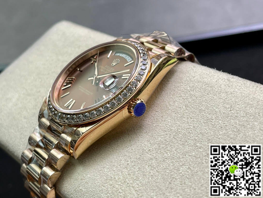 Rolex Day Date M228345RBR-0009 EW Factory Rose Gold