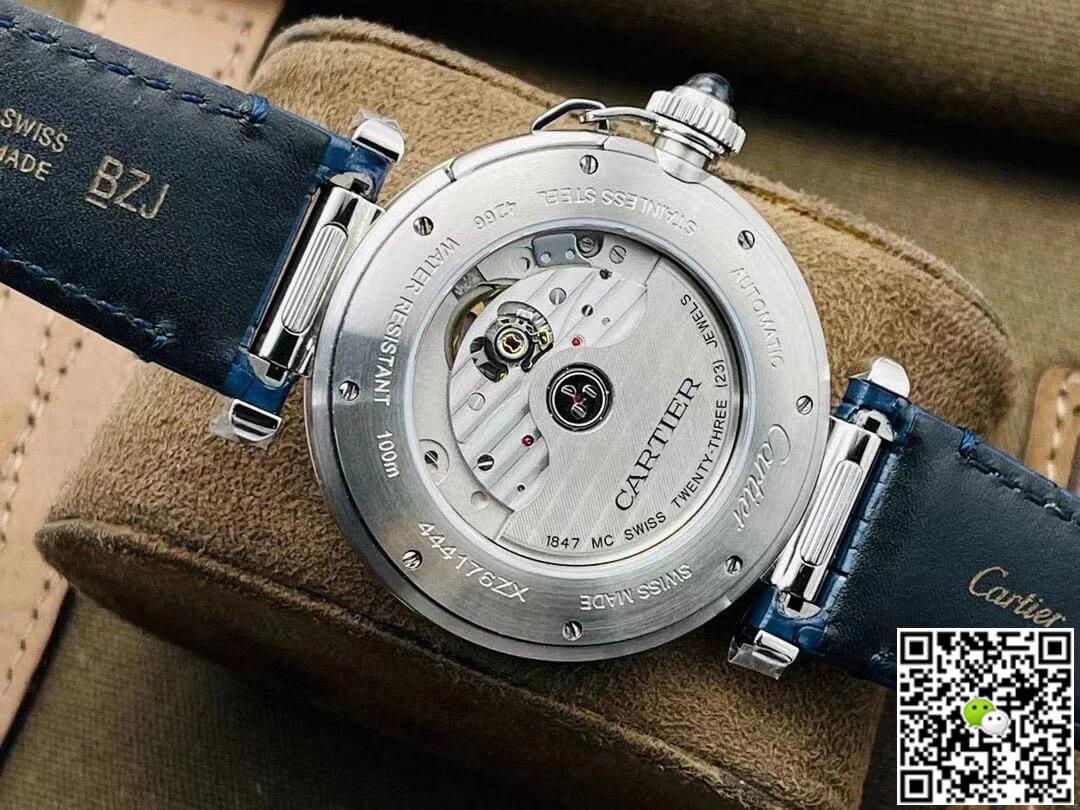 Cartier Pasha WSPA0010 41MM BV Factory Blue Strap
