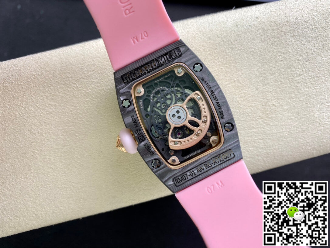 Richard Mille RM-07 Bon Bon RM Factory Carbon Fiber Case