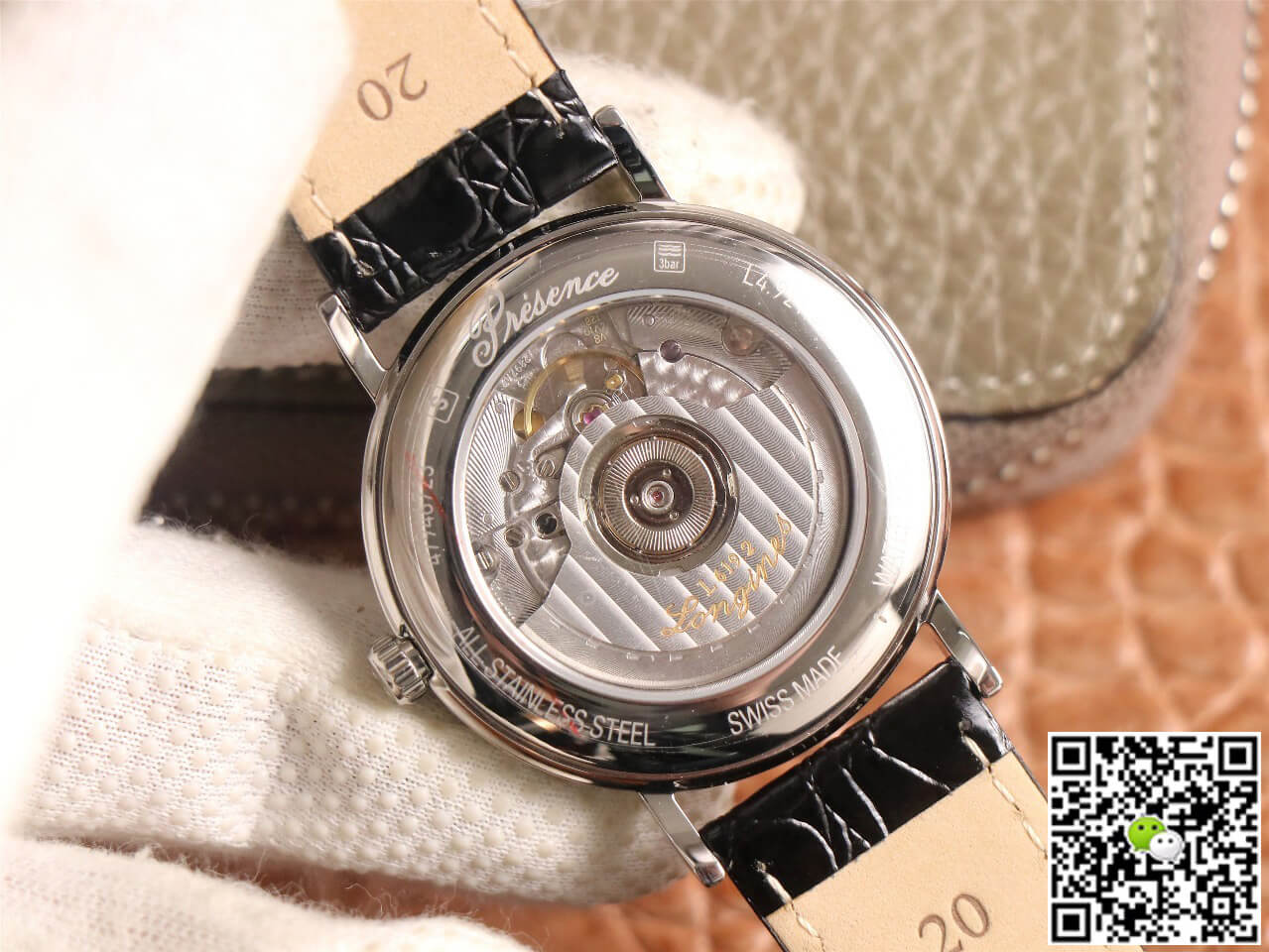 Longines Presence L4.921.4.52.2 KY factory Black Dial