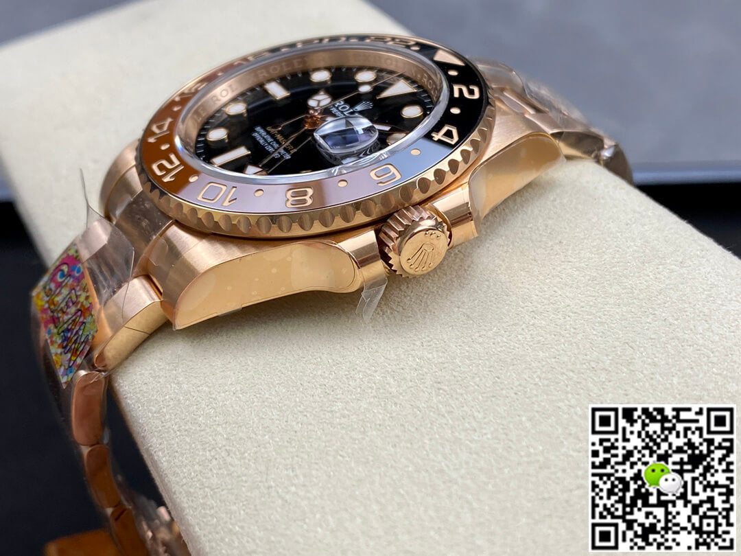 Rolex GMT Master II M126715CHNR-0001 Clean Factory Rose Gold