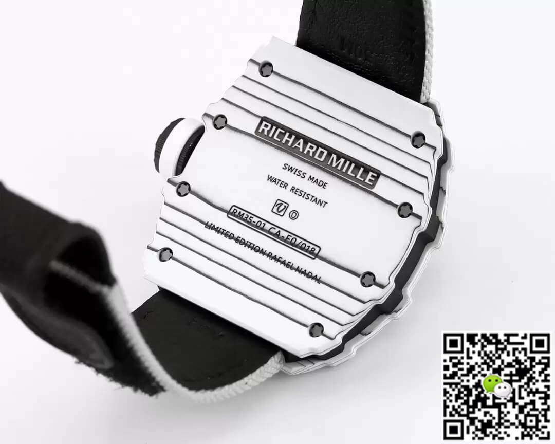 Richard Mille RM35-01 BBR Factory White Carbon Fiber Case