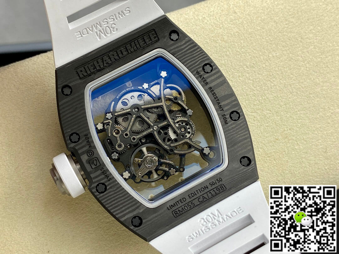 Richard Mille RM-055 BBR Factory Carbon Fiber Dial