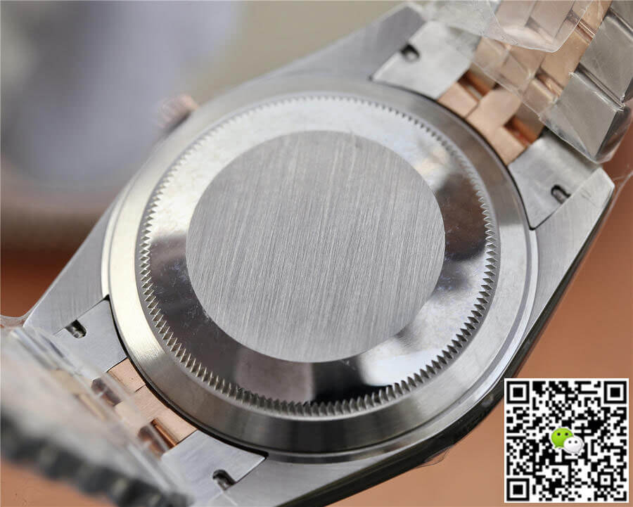 Rolex Datejust 116231-0087 36MM GM Factory Rose Gold Silver Dial