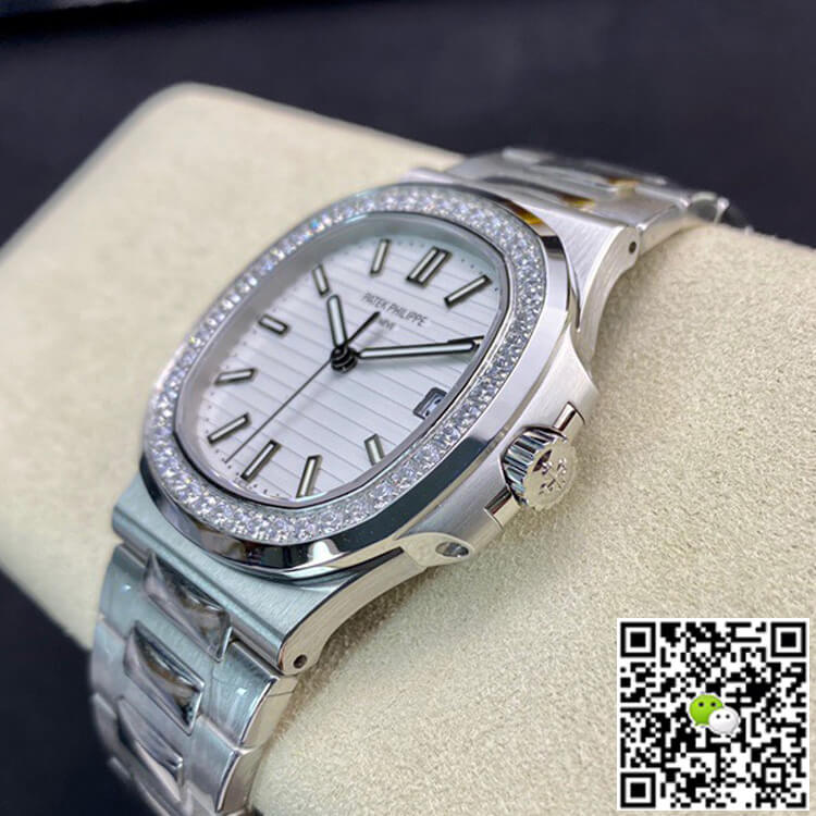 Patek Philippe Nautilus 5713/1G-010 PPF Factory V4 White Dial