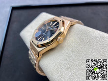 Audemars Piguet Royal Oak Rose Gold 15450 JF Factory V5 Black Dial