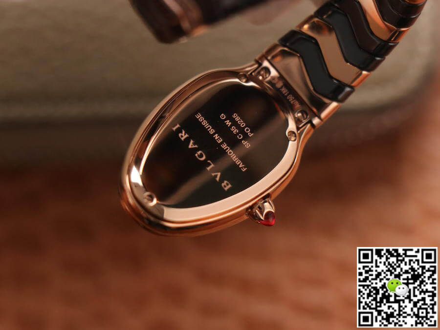 Bvlgari Serpenti BV Factory Rose Gold Diamonds
