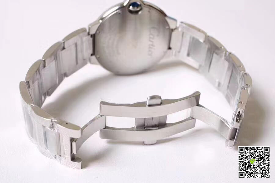 Ballon Bleu De Cartier W69012Z4 V6 Factory Silver Dial
