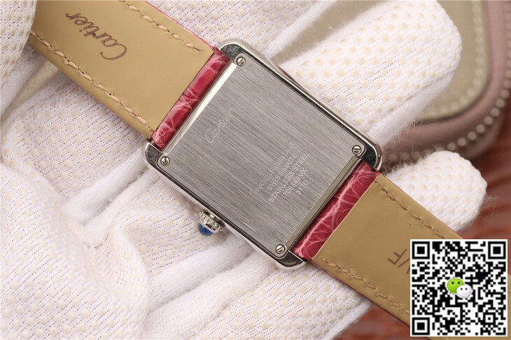 Cartier Tank W5200000 Ladies K11 Factory Pink Dial