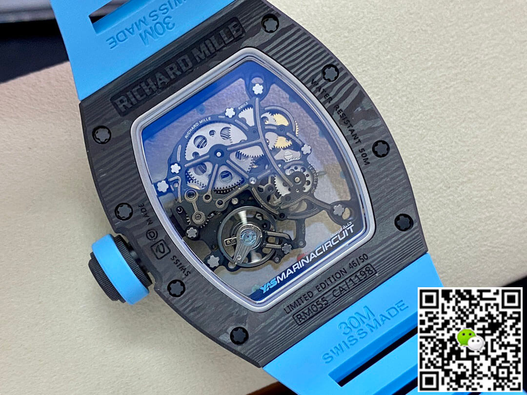 Richard Mille RM-055 BBR Factory Black Carbon Fiber
