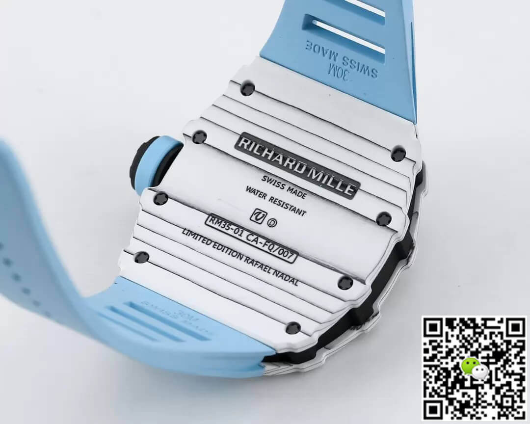 Richard Mille RM35-01 BBR Factory Blue Strap