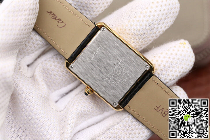 Cartier Tank W5200002 K11 Factory White Dial
