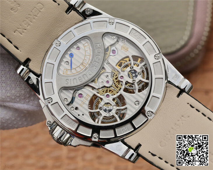 Roger Dubuis Excalibur RDDBEX0250 JB Factory Tourbillon White Dial