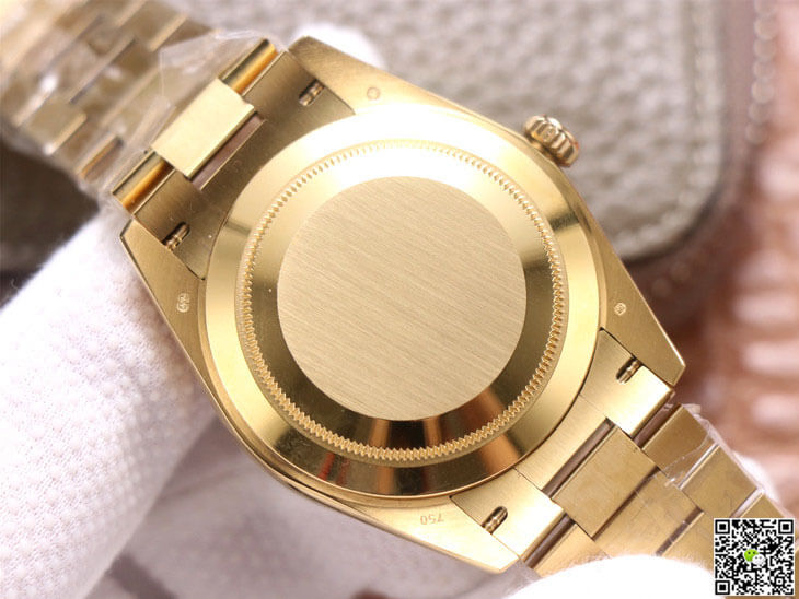 Rolex Day-Date M228348RBR-0001 EW Factory Yellow Gold Black Dial
