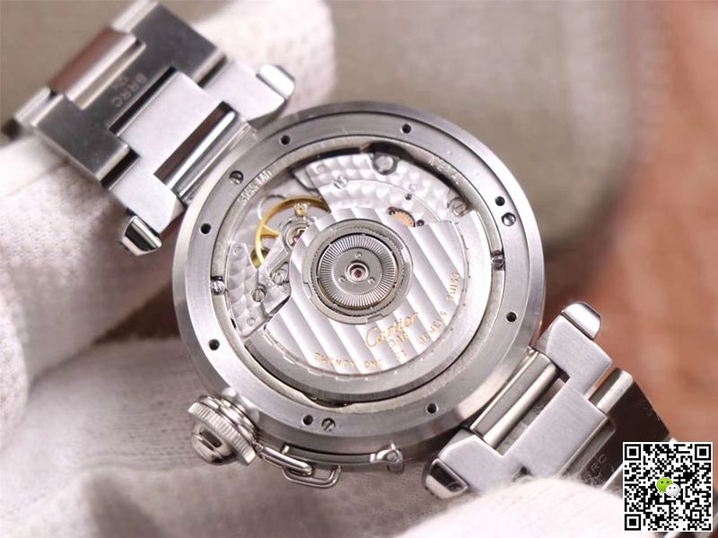 Cartier Pasha W31073M7 V9 Factory Silver Dial