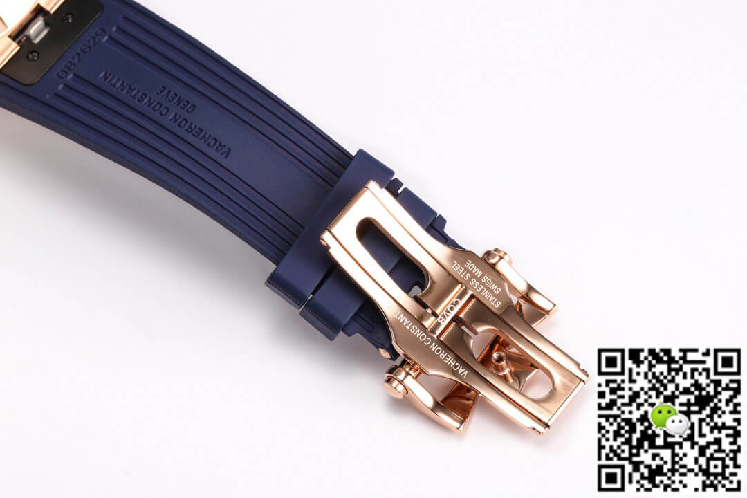 Vacheron Constantin Overseas Tourbillon 6000V/110R-B733 BBR Factory Blue Rubber Strap